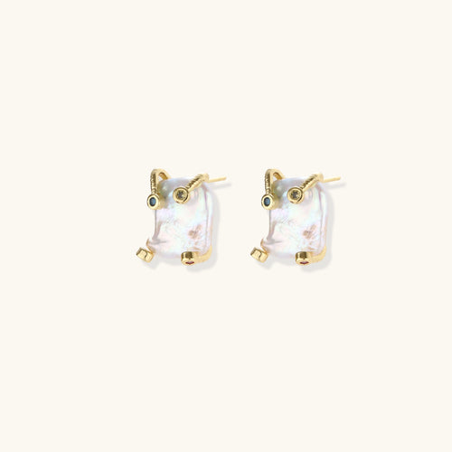 Baroque Pearl Studs
