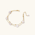 Baroque Pearl Layered Bracelet