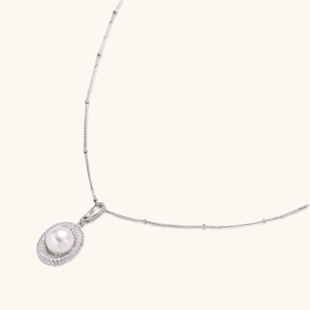 Pearl Halo Necklace