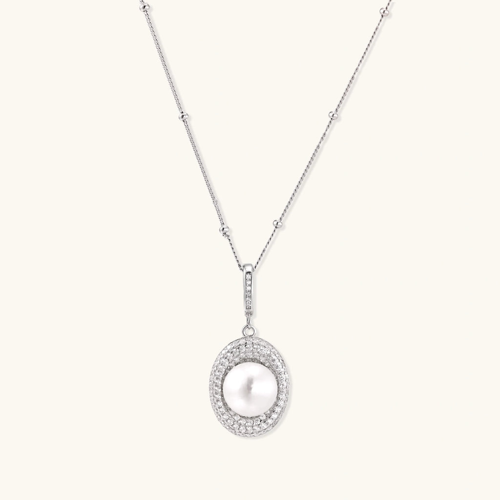 Pearl Halo Necklace