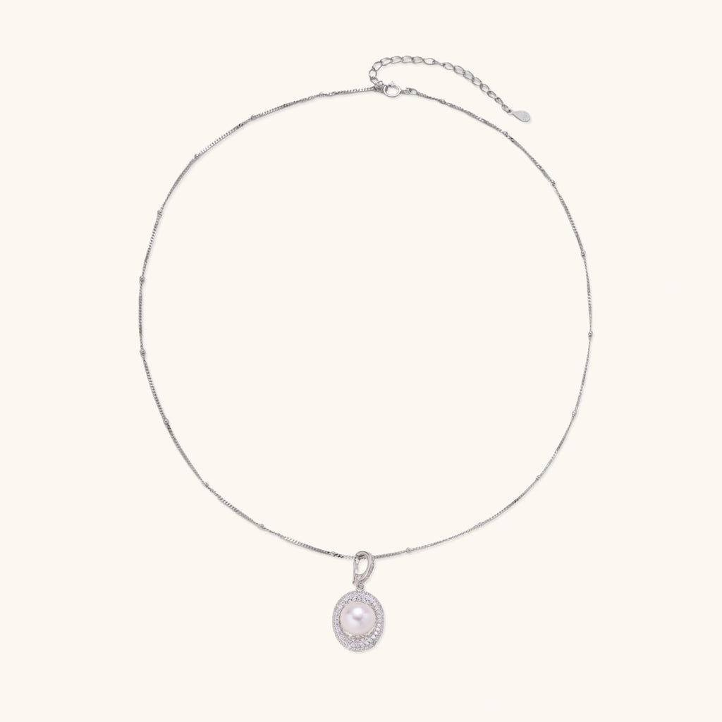 Pearl Halo Necklace