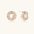 Sunburst Pearl Studs
